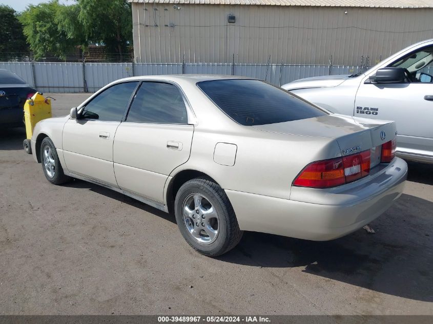 1998 Lexus Es 300 VIN: JT8BF28G5W0110425 Lot: 39489967