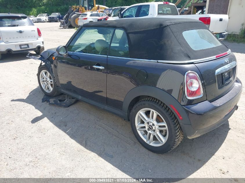 2015 Mini Convertible Cooper VIN: WMWZN3C55FT863012 Lot: 39493521