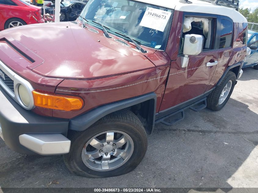 2008 Toyota Fj Cruiser VIN: JTEBU11F680105784 Lot: 39496673