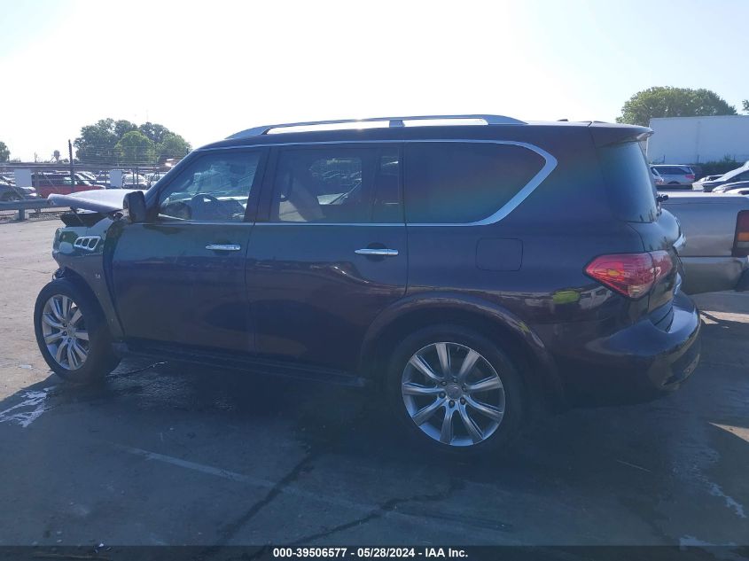 2014 Infiniti Qx80 VIN: JN8AZ2ND2E9751349 Lot: 39506577