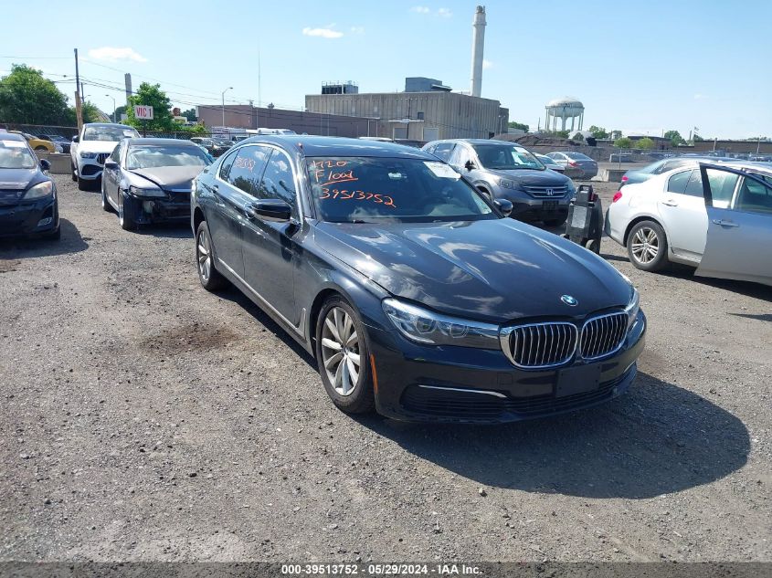 2019 BMW 740I xDrive VIN: WBA7E4C54KGV70525 Lot: 39513752