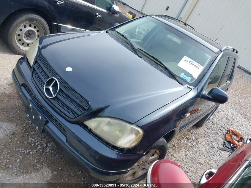 2000 Mercedes-Benz Ml 430 VIN: 4JGAB72E2YA201772 Lot: 39529091