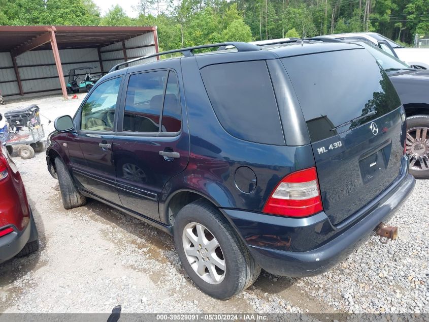 2000 Mercedes-Benz Ml 430 VIN: 4JGAB72E2YA201772 Lot: 39529091