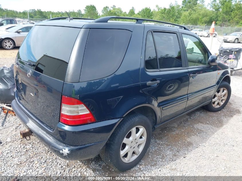 2000 Mercedes-Benz Ml 430 VIN: 4JGAB72E2YA201772 Lot: 39529091