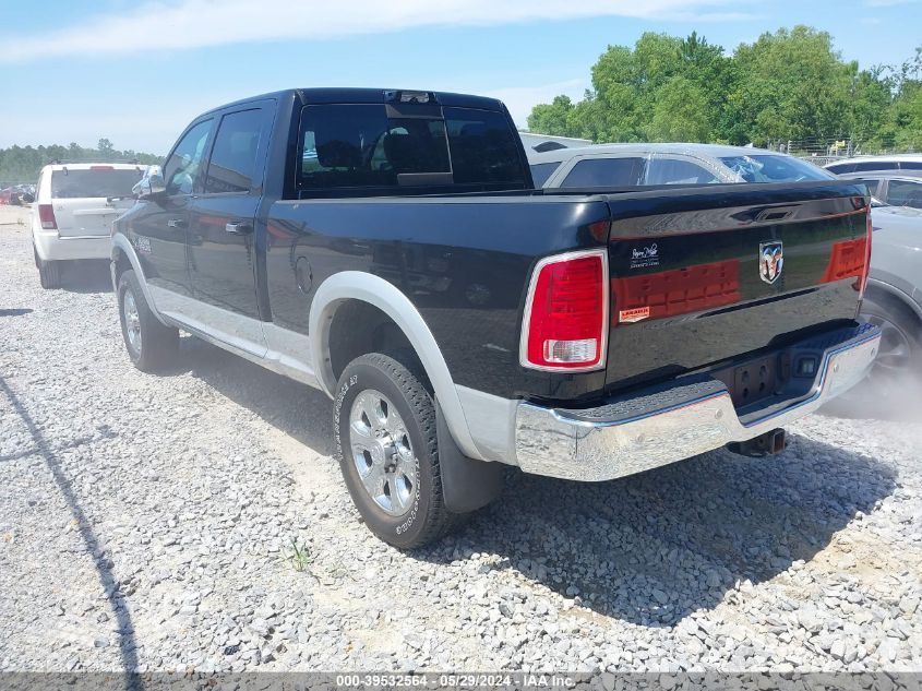 2018 Ram 2500 Laramie 4X2 6'4 Box VIN: 3C6UR4FLXJG377150 Lot: 39532564