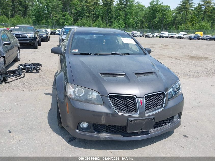 2009 Pontiac G8 Gt VIN: 6G2EC57YX9L207844 Lot: 39536462