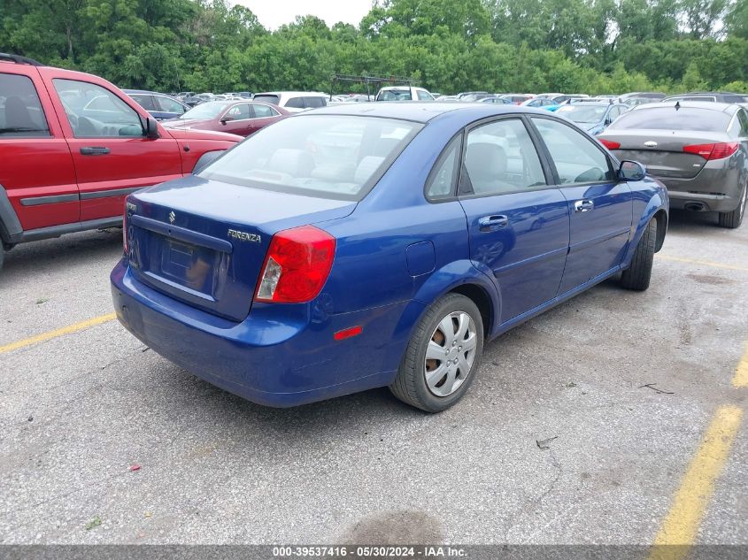 2007 Suzuki Forenza Convenience VIN: KL5JD56Z97K497498 Lot: 39537416