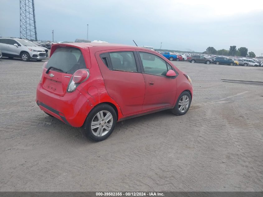 2014 Chevrolet Spark 1Lt Auto VIN: KL8CD6S94EC534987 Lot: 39582355