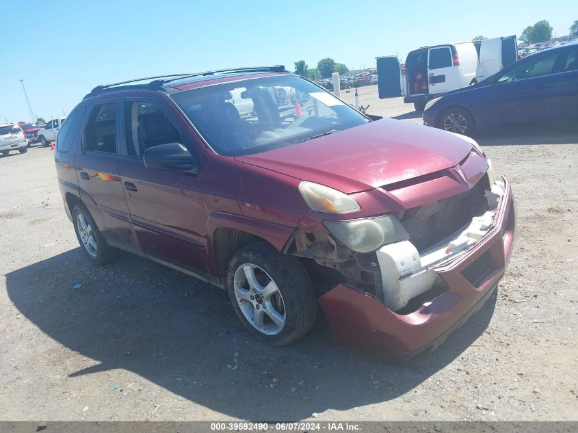 2003 Pontiac Aztek VIN: 3G7DA03E73S531276 Lot: 39592490