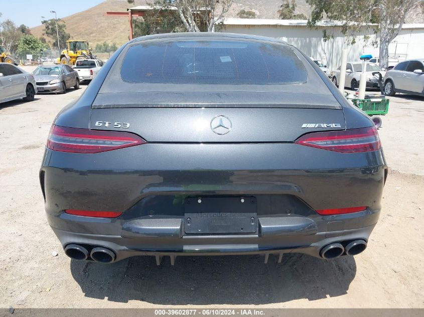 2021 Mercedes-Benz Amg Gt 53 4-Door Coupe VIN: W1K7X6BBXMA035355 Lot: 39602877