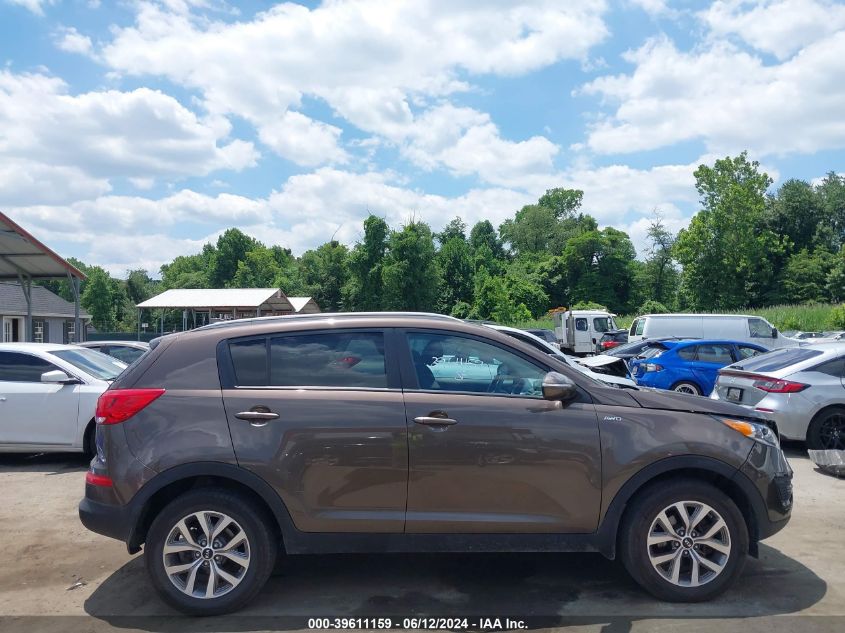 2015 Kia Sportage Lx VIN: KNDPBCACXF7697020 Lot: 39611159