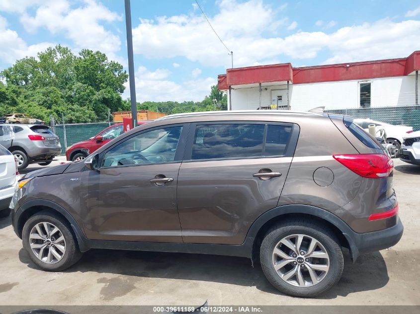 2015 Kia Sportage Lx VIN: KNDPBCACXF7697020 Lot: 39611159