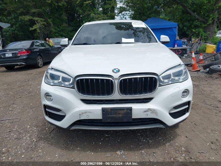 2016 BMW X6 xDrive35I VIN: 5UXKU2C58G0N80218 Lot: 39621599