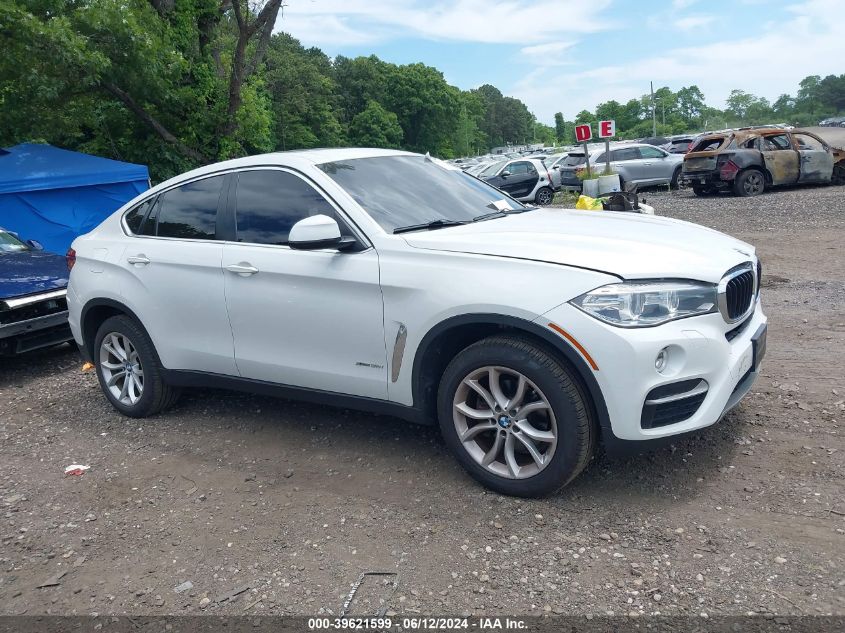 2016 BMW X6 xDrive35I VIN: 5UXKU2C58G0N80218 Lot: 39621599