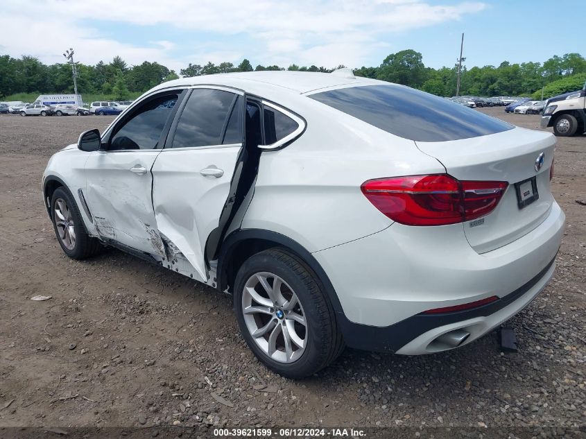 2016 BMW X6 xDrive35I VIN: 5UXKU2C58G0N80218 Lot: 39621599