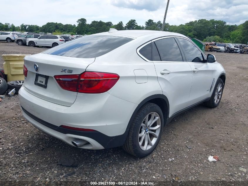 2016 BMW X6 xDrive35I VIN: 5UXKU2C58G0N80218 Lot: 39621599