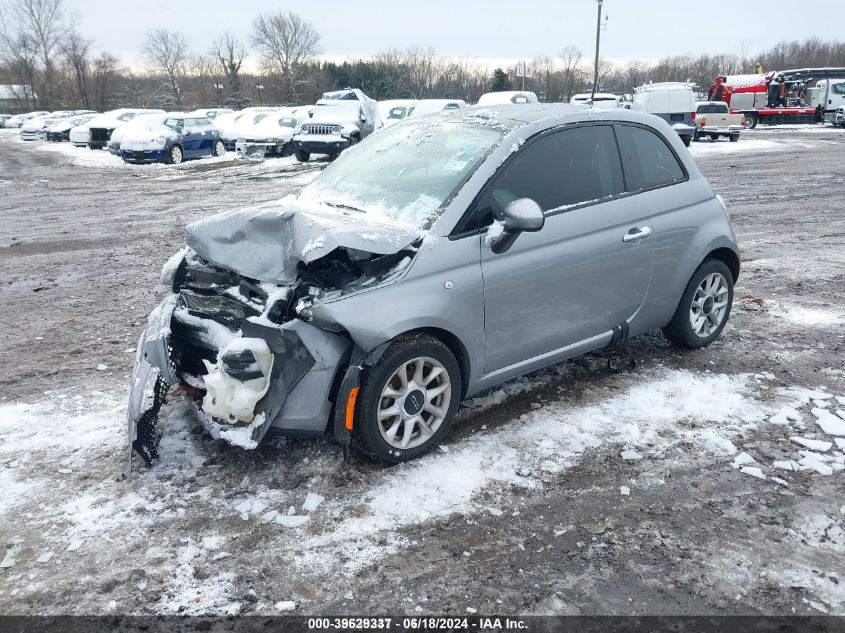 2017 Fiat 500 Pop VIN: 3C3CFFKR4HT508985 Lot: 39629337