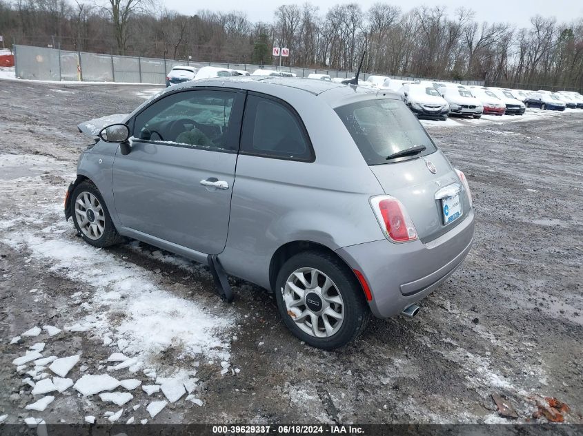 2017 Fiat 500 Pop VIN: 3C3CFFKR4HT508985 Lot: 39629337