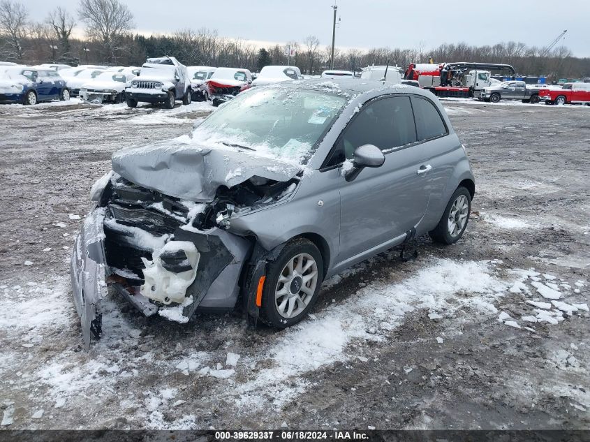 2017 Fiat 500 Pop VIN: 3C3CFFKR4HT508985 Lot: 39629337