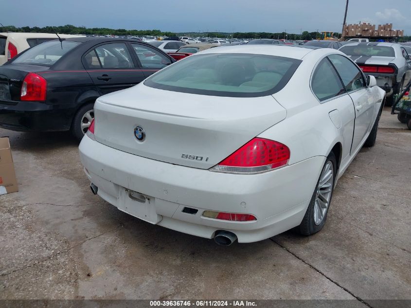 2006 BMW 650I VIN: WBAEH13496CR49506 Lot: 39636746