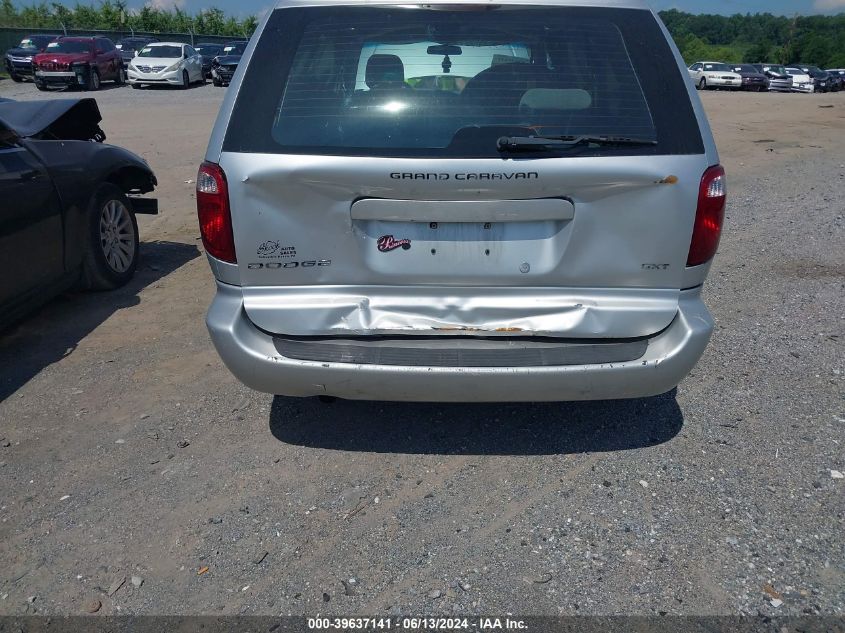 2006 Dodge Grand Caravan Sxt VIN: 2D4GP44L16R854308 Lot: 39637141