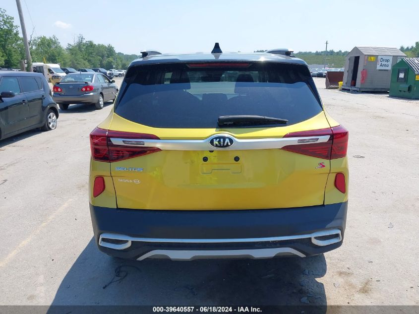 2021 Kia Seltos S VIN: KNDEUCAA3M7196113 Lot: 39640557