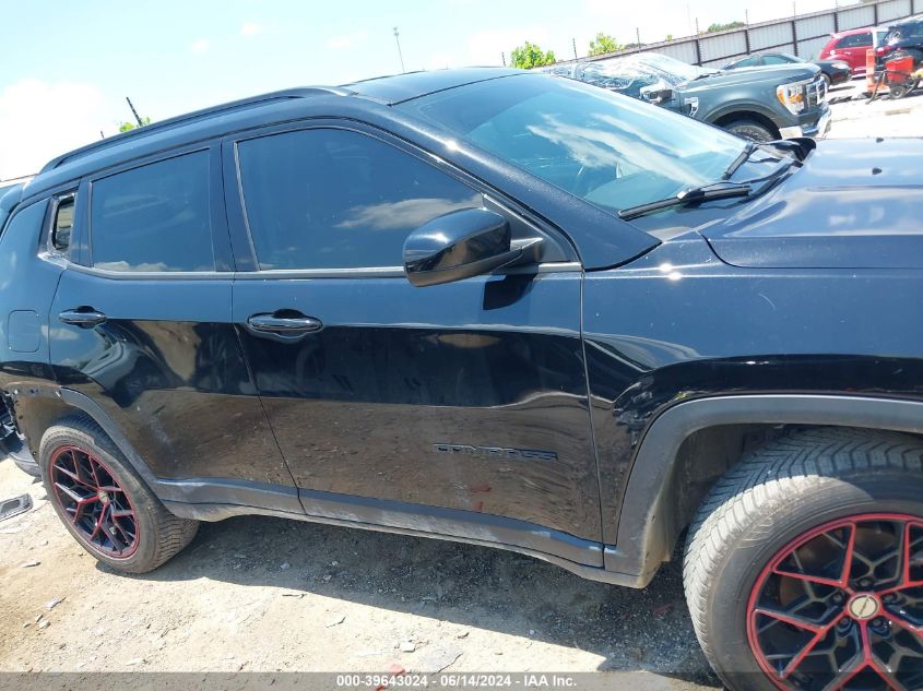 2018 Jeep Compass Altitude 4X4 VIN: 3C4NJDBB5JT395418 Lot: 39643024