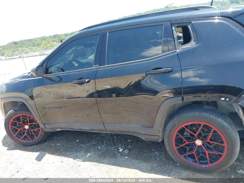 2018 Jeep Compass Altitude 4X4 VIN: 3C4NJDBB5JT395418 Lot: 39643024