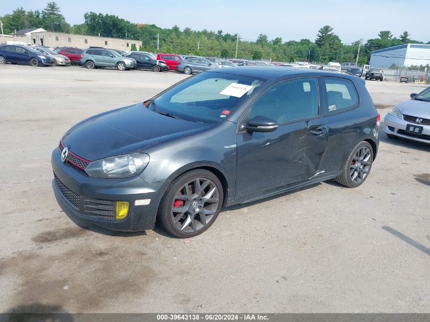 2013 Volkswagen Gti 2-Door VIN: WVWED7AJ7DW040928 Lot: 39643138