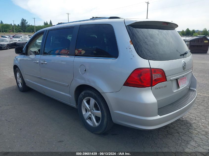 2009 Volkswagen Routan Sel Premium VIN: 2V8HW64X29R595680 Lot: 39651439