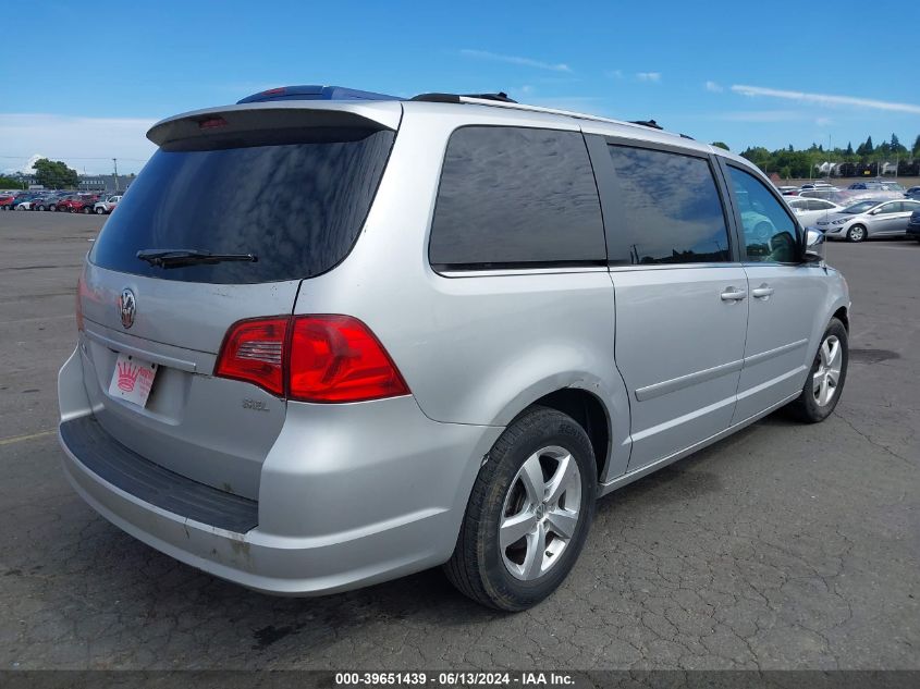 2009 Volkswagen Routan Sel Premium VIN: 2V8HW64X29R595680 Lot: 39651439