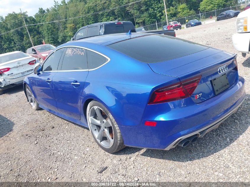 2016 Audi S7 4.0T VIN: WAUW2AFC0GN035594 Lot: 39675722