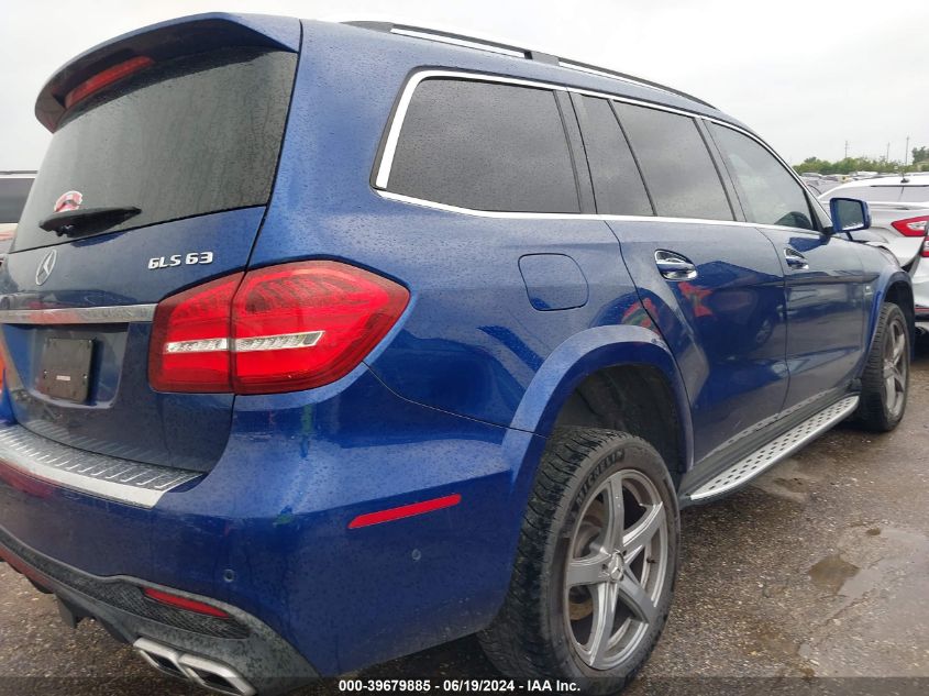 2018 Mercedes-Benz Amg Gls 63 4Matic VIN: 4JGDF7FEXJB128226 Lot: 39679885