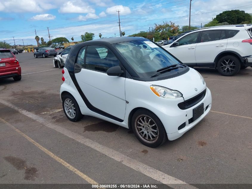 2012 Smart Fortwo Passion/Pure VIN: WMEEJ3BA8CK562331 Lot: 39689255