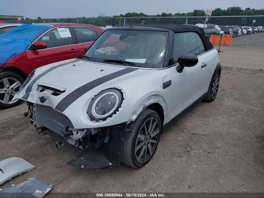 2024 Mini Convertible Cooper S VIN: WMW43DL02R3S22690 Lot: 39690944