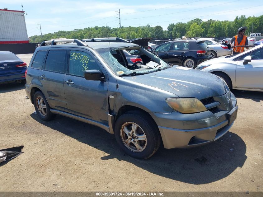 2004 Mitsubishi Outlander Ls VIN: JA4LZ31F74U004269 Lot: 39691724