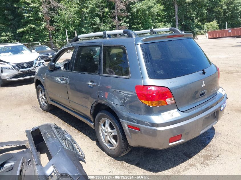 2004 Mitsubishi Outlander Ls VIN: JA4LZ31F74U004269 Lot: 39691724