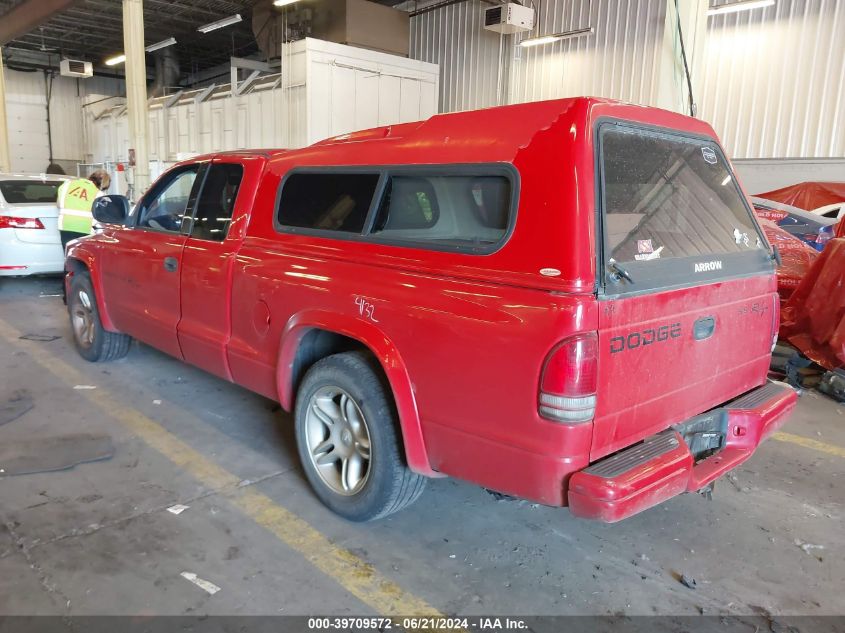 1999 Dodge Dakota VIN: 1B7GL22Z1XS214569 Lot: 39709572