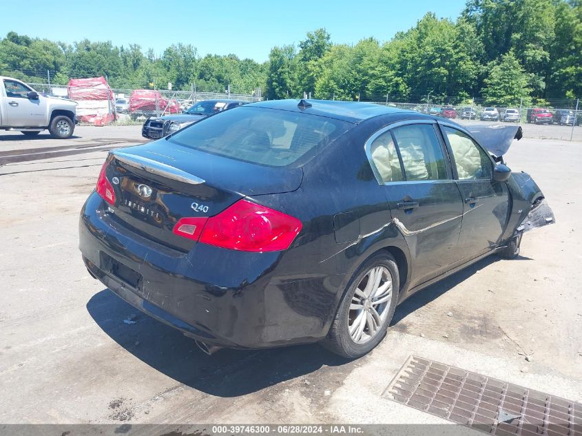 2015 Infiniti Q40 VIN: JN1CV6AR6FM520853 Lot: 39746300