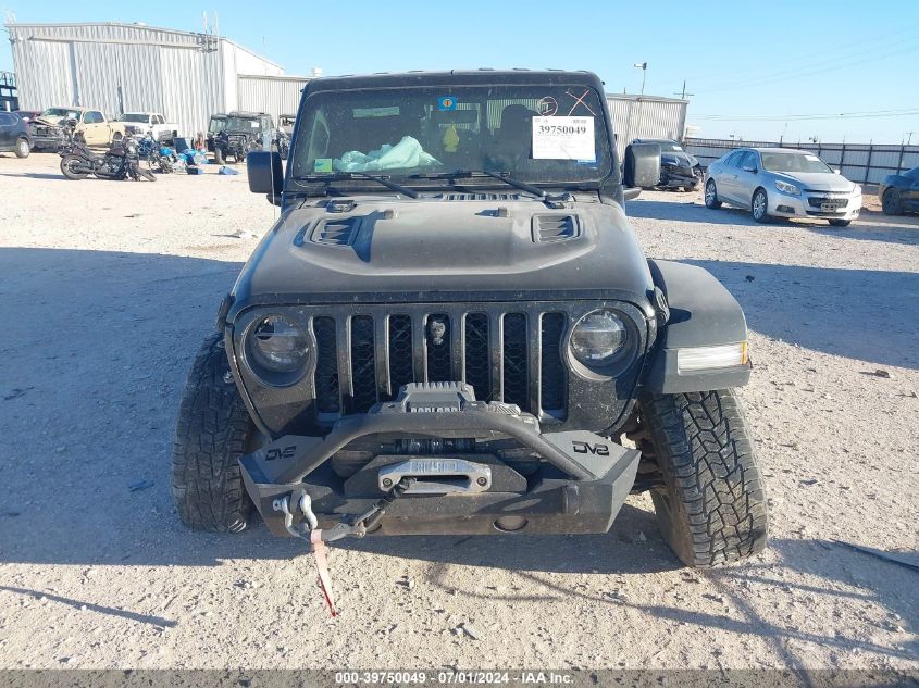 2020 Jeep Gladiator Rubicon 4X4 VIN: 1C6JJTBG6LL152842 Lot: 39750049