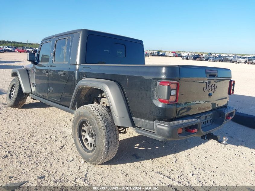 2020 Jeep Gladiator Rubicon 4X4 VIN: 1C6JJTBG6LL152842 Lot: 39750049