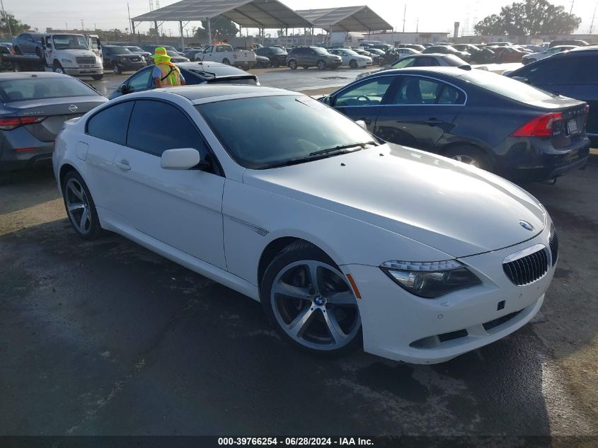 2008 BMW 650I VIN: WBAEA53578CV91507 Lot: 39766254