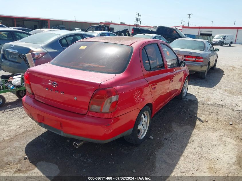 2002 Toyota Echo VIN: JTDBT123420221407 Lot: 39771468