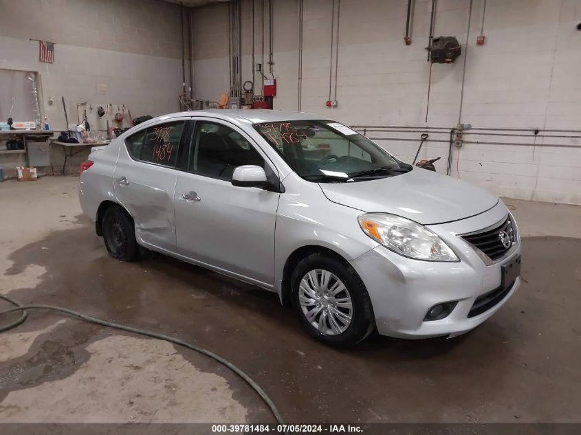 2014 Nissan Versa 1.6 Sv VIN: 3N1CN7AP7EL806756 Lot: 39781484