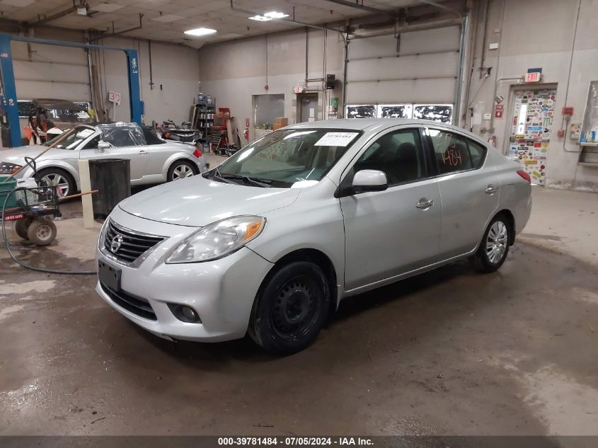 2014 Nissan Versa 1.6 Sv VIN: 3N1CN7AP7EL806756 Lot: 39781484