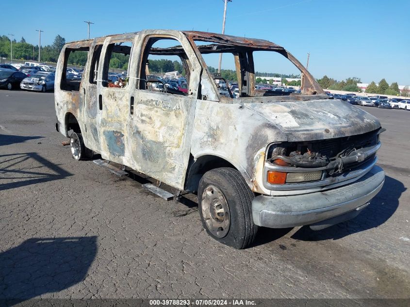 1999 Chevrolet Express VIN: 1GBGG25RXX1092059 Lot: 39788293