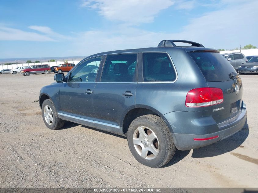 2005 Volkswagen Touareg V6 VIN: WVGZG77L25D075192 Lot: 39801389