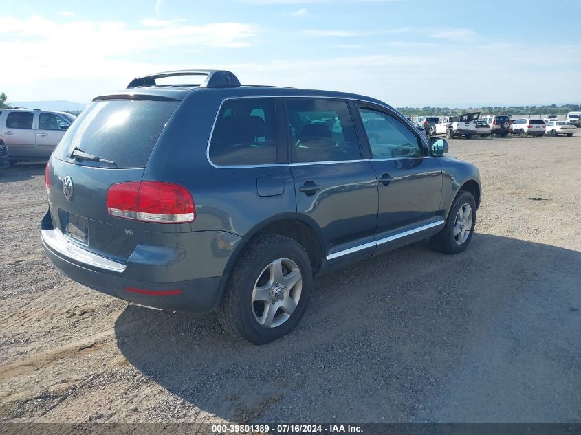 2005 Volkswagen Touareg V6 VIN: WVGZG77L25D075192 Lot: 39801389