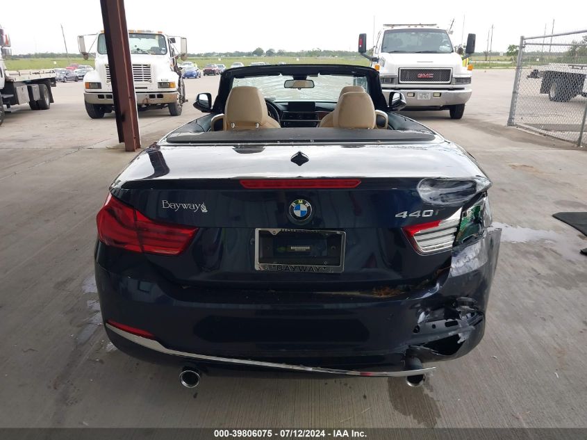 2018 BMW 440I VIN: WBA4Z5C51JEA32844 Lot: 39806075