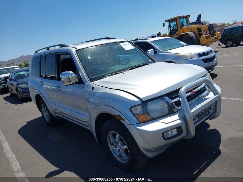 2001 Mitsubishi Montero Limited VIN: JA4MW51R51J010832 Lot: 39808255